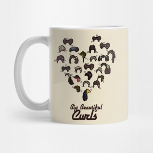 "Big Beautiful Curls" - <3 Natural Hair Mug